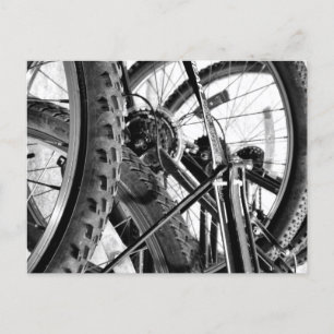 Postal Bicicletas Neumáticos Engranajes Cadenas BW Arte P