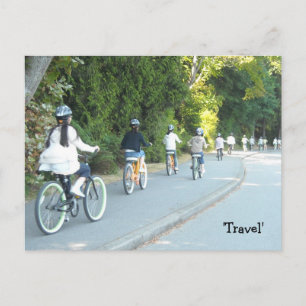 Postal Bicicletas viajeras