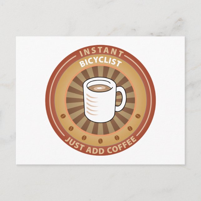 Postal Bicíclico instantáneo (Anverso)