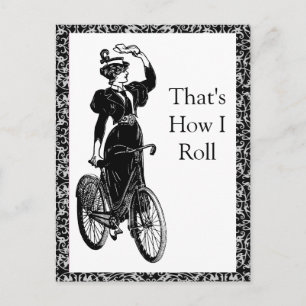 Postal Bicíclico Vintage