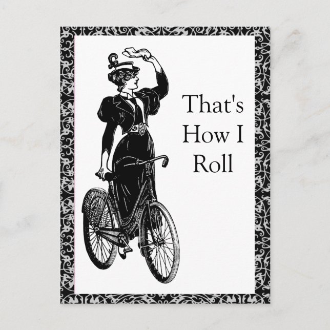 Postal Bicíclico Vintage (Anverso)
