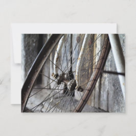 Postal "Bicileta en Vigo de Sanabria" con sobre