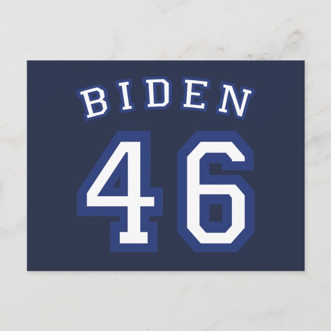 POSTAL BIDEN 46 (Anverso)
