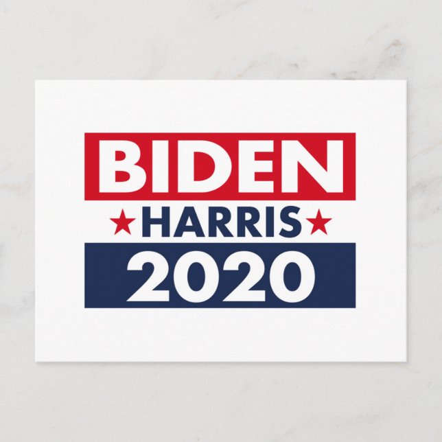 POSTAL BIDEN HARRIS 2020 (Anverso)