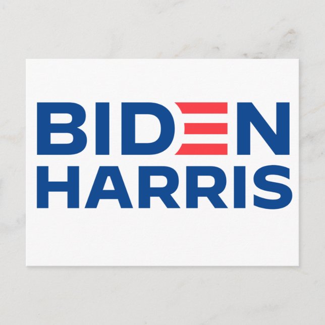 Postal Biden Harris 2020 Presidente (Anverso)