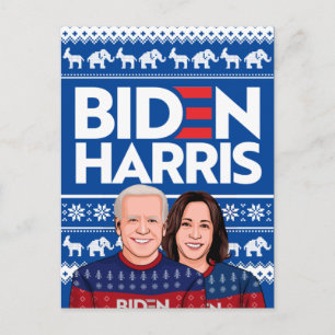 POSTAL BIDEN HARRIS UGLY SWEATER