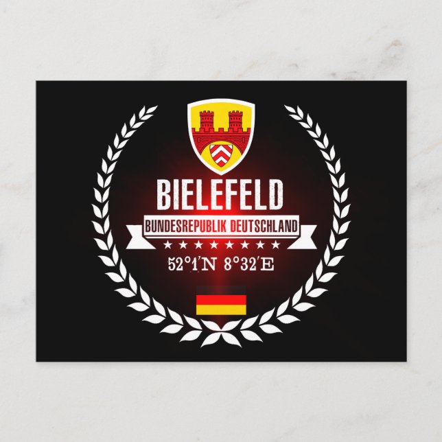 Postal Bielefeld (Anverso)