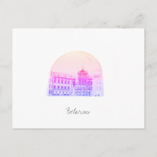 Postal Bielorrusia Б е л а р у с sniasviz Nesvizh