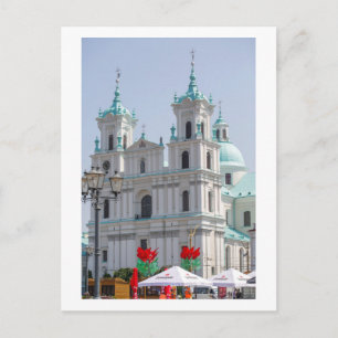 Postal Bielorrusia Grodno Cityscape City Architecture