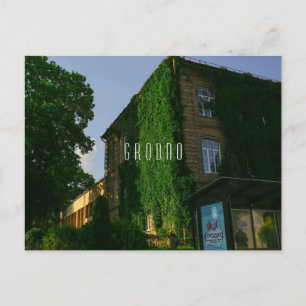 Postal Bielorrusia Grodno Cityscape City Architecture