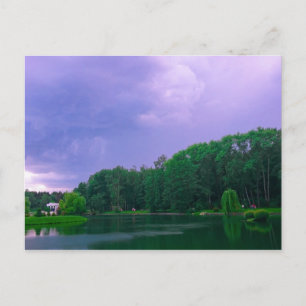 Postal Bielorrusia Parque Jardín Botánico de Minsk