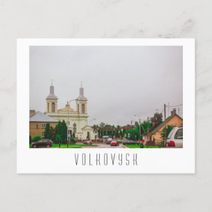 Postal Bielorrusia Volkovysk Vawkavysk City Architecture