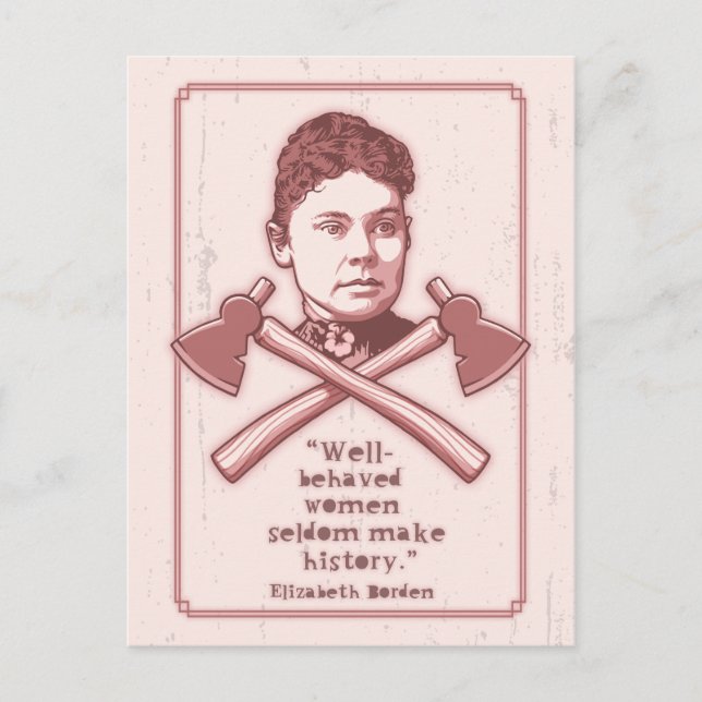 Postal Bien Comportado Lizzie 417 (Anverso)