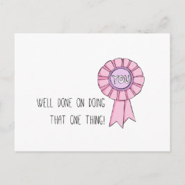 Postal "bien hecho" (arte de Em Somerville)