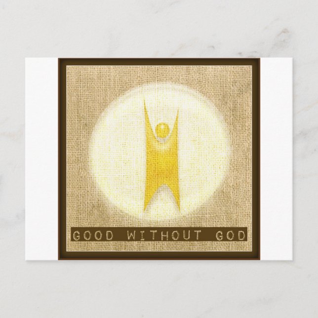 Postal Bien sin Dios (Anverso)