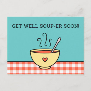 POSTAL ¡BIEN, SOPA, PRONTO!