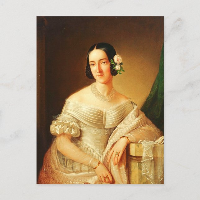 Postal Bienaventurada María Cristina de Saboya (Anverso)