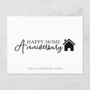 Postal Bienes inmobiliarios profesionales de aniversario