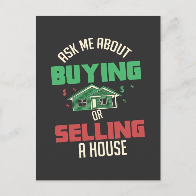 Postal Bienes Raíces - Pregúntame (Anverso)