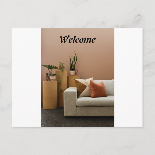 Postal Bienvenida (Anverso)