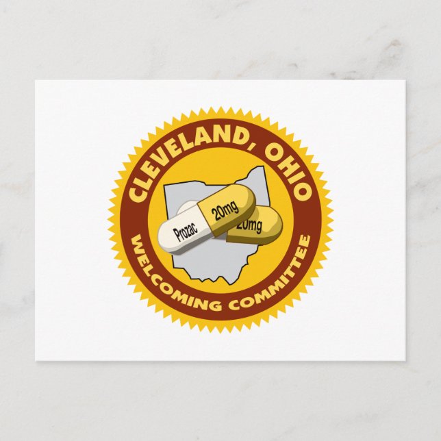 Postal Bienvenida Cleveland (Anverso)