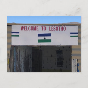 Postal bienvenida lesotho