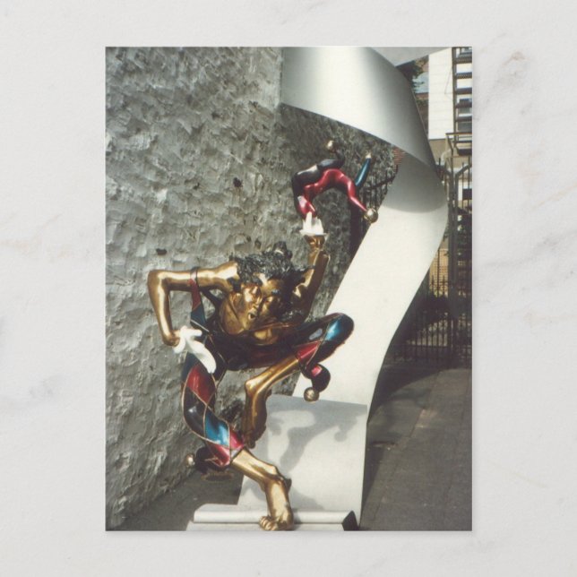 Postal ¡Bienvenida un la Ville de Quebec! (Anverso)