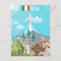 Bienvenida vintage a Irlanda europa irish dublin