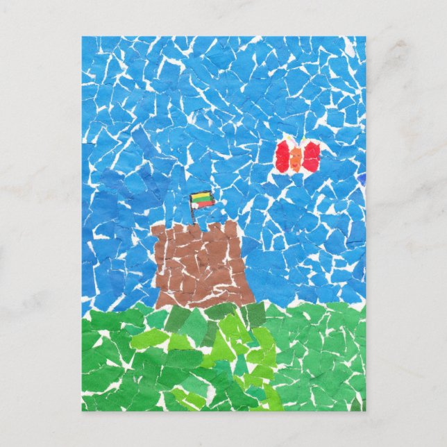 Postal ¡Bienvenido a Lituania! (Anverso)