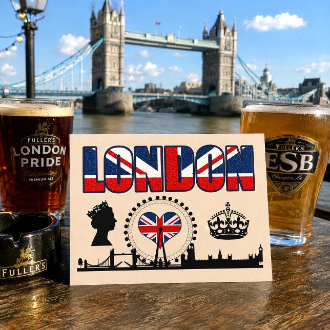 Postal Bienvenido a Londres (Subido por el creador)