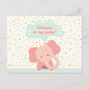 Postal Bienvenido A Mi Fiesta