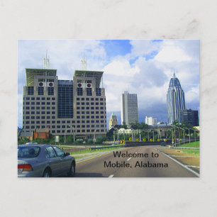 Postal Bienvenido a Mobile, Alabama