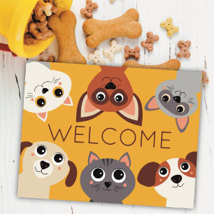Postal Bienvenido a nuestra oficina de veterinaria de mas