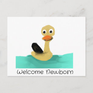Postal Bienvenido Recién Nacido