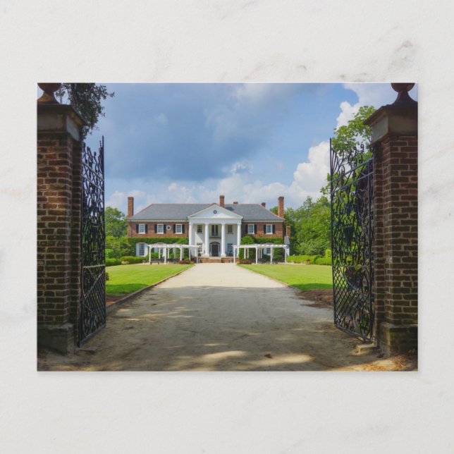 Postal Bienvenidos A Boone Hall (Anverso)