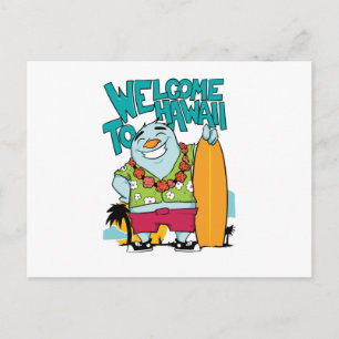 Postal Bienvenidos a Hawái