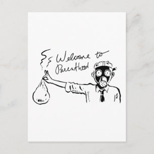 Postal Bienvenidos a la paternidad