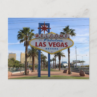 Postal ¡Bienvenidos A La Postcard De Las Vegas!