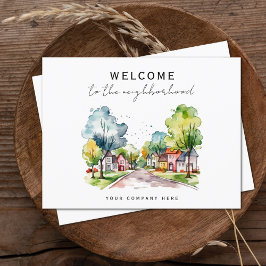 Postal Bienvenidos a la Realidad del Barrio