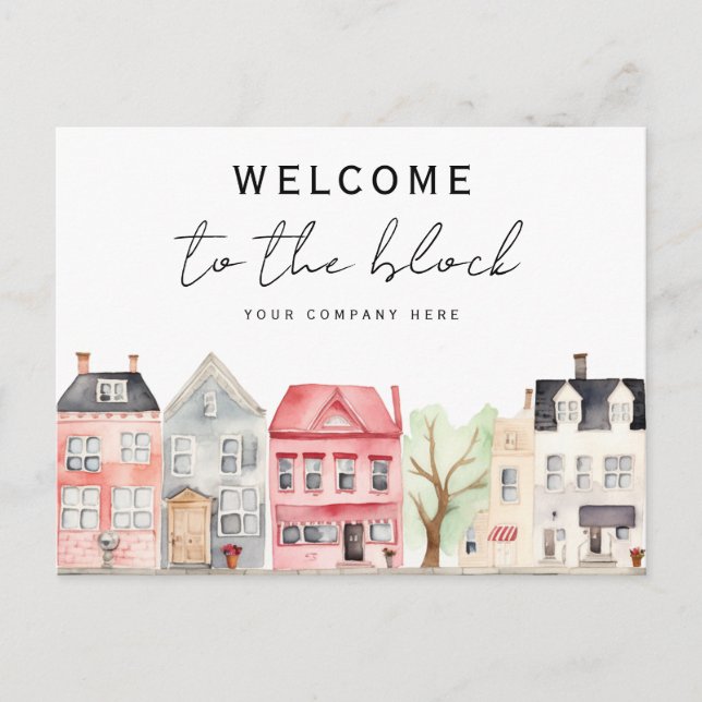 Postal Bienvenidos a la Realidad del nuevo propietario de (Anverso)