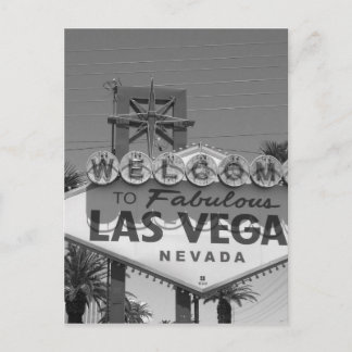 Postal Bienvenidos a Las Vegas