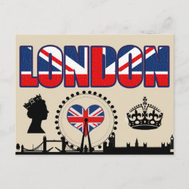 Postal Bienvenidos a Londres