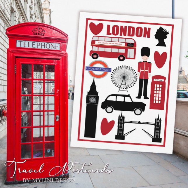 Postal Bienvenidos a Londres Travel (Subido por el creador)