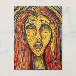 Postal Bienvenidos A Mi Imaginación Por Favor, Perdonen E