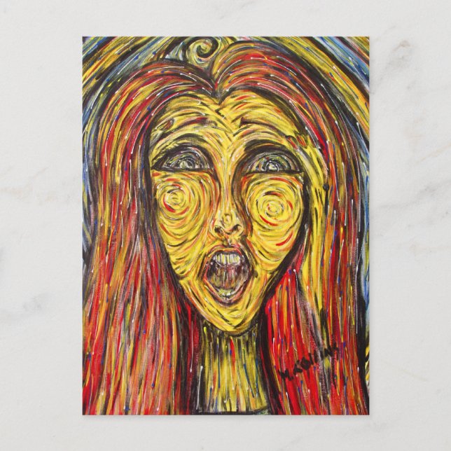 Postal Bienvenidos A Mi Imaginación Por Favor, Perdonen E (Anverso)