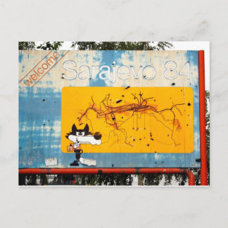 Postal Bienvenidos a Sarajevo