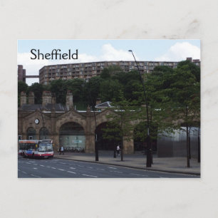 Postal Bienvenidos a Sheffield