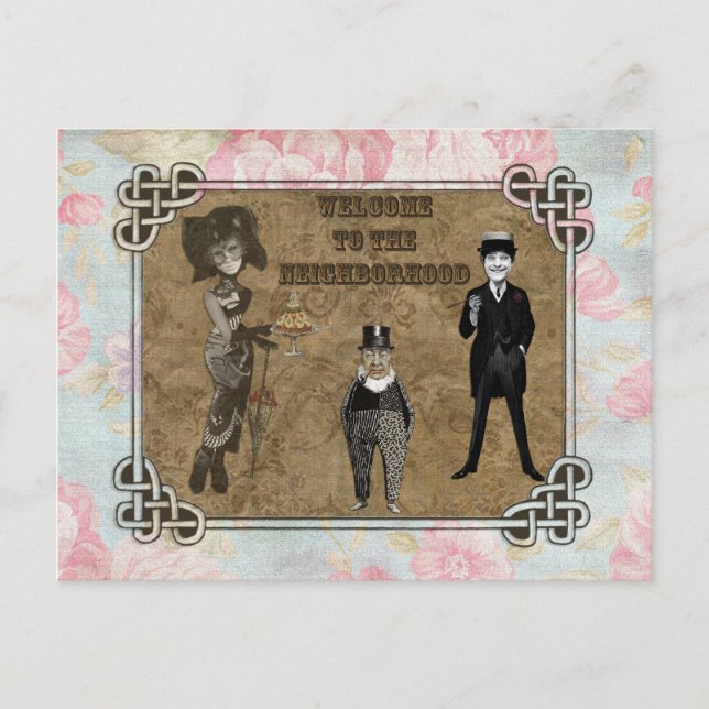 Postal Bienvenidos Al Barrio (Anverso)