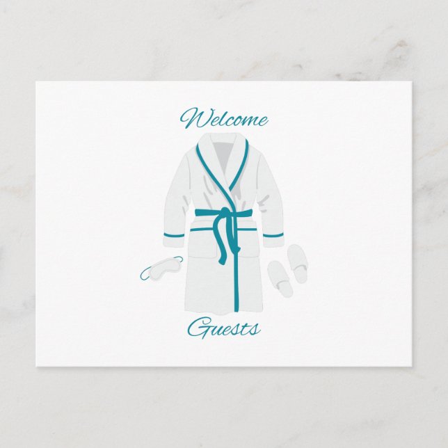 Postal Bienvenidos Invitados (Anverso)