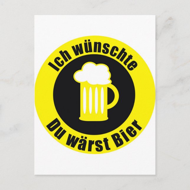 Postal Bier (Anverso)